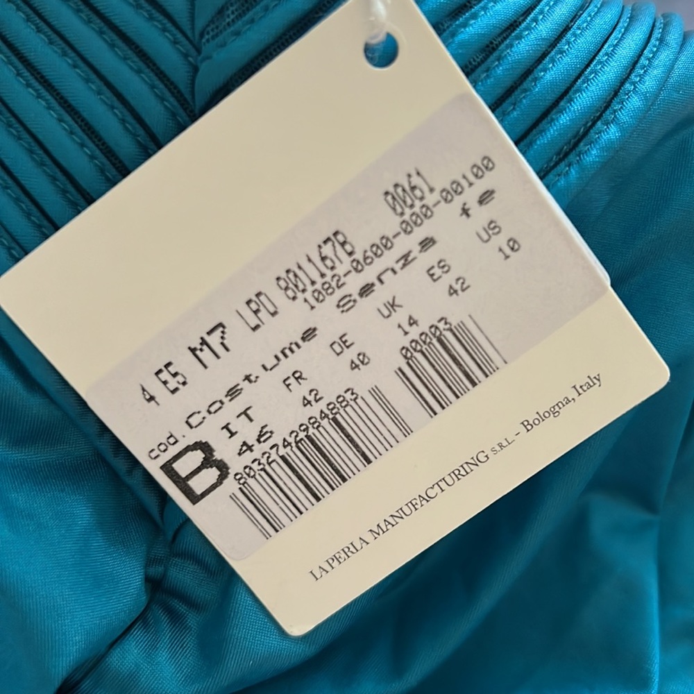 NWT La Perla Nervures One Piece Swim Suit - Picture 8 of 12